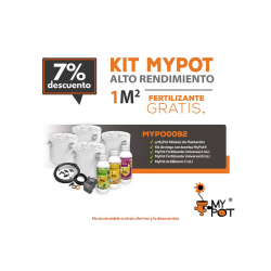 Kit de Cultivo Mypot en Alta Productividad para 1m2 (Fertilizante de Regalo) - Imagen 1