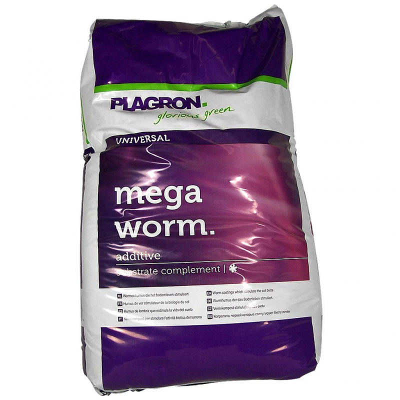 Plagron Mega Worm ( Humus de Lombriz) 25L - Imagen 1