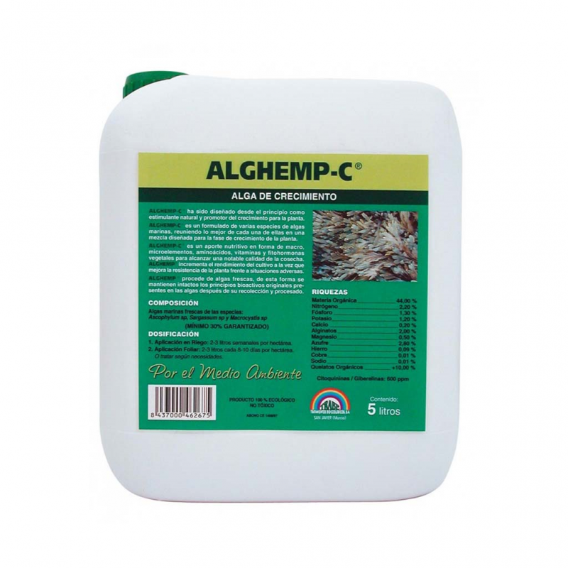 Trabe AlgHemp Crecimiento 5L - Imagen 1 Trabe AlgHemp Crecimiento 5L - Imagen 1