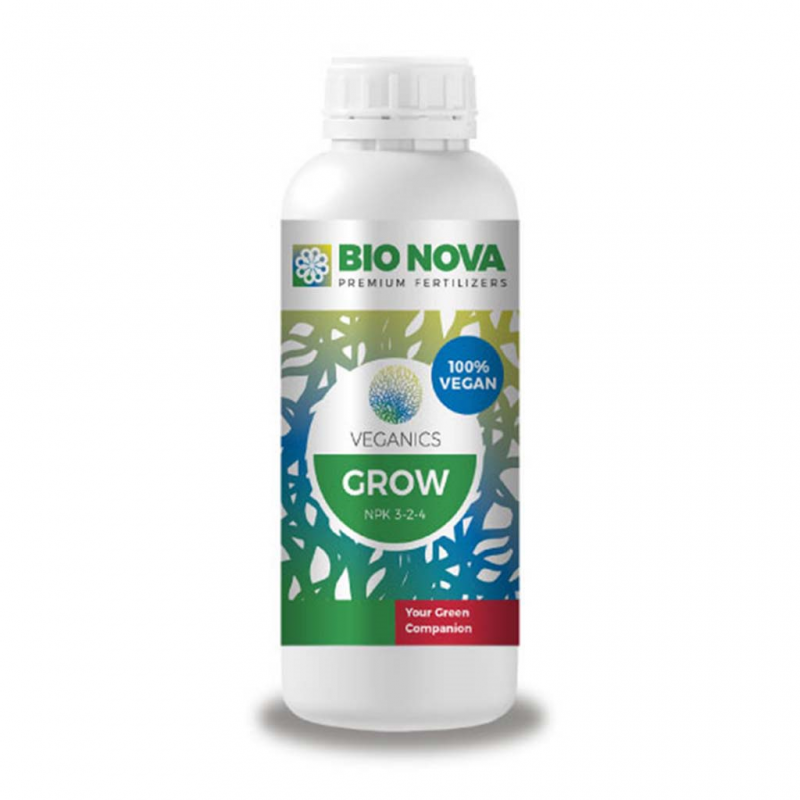 Bio Nova Veganics Grow (NPK 3-2-4) (1L a 20L) - Imagen 1 Bio Nova Veganics Grow (NPK 3-2-4) (1L a 20L) - Imagen 1