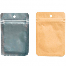 Bolsas Zip Antiolor Kraft 1g 7.5x11cm (Pack 50uds) - Imagen 1