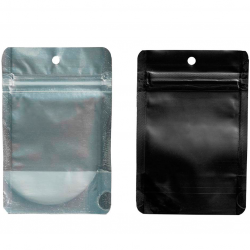 Bolsas Zip Antiolor Negra 3.5g 13x8.5cm (Pack 50uds) - Imagen 1