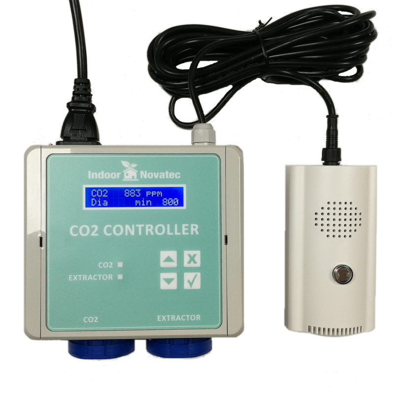 Controlador Digital de CO2 Indoor Novatec - Imagen 1
