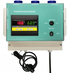 Controlador de Temperatura y Humedad Indoor Novatec - Imagen 1
